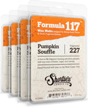 Shortie's Candle Company Pumpkin Souffle Wax Melts Bulk Pack - Formula 117-4 Highly Scented 3 Oz. Bars (12 Oz. Total) - Made wit