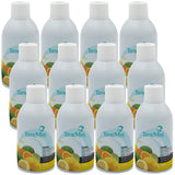 TimeMist Premium Metered Air Freshener Refills Citrus Scent 7.1 oz (Case of 12) 1042781 Lasts Up To 30 Days and Neutralize