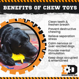 Sodapup Industrial Dog Tractor - Durable Dog Chew Toy Made In Usa From Non-Toxic, Pet Safe, Food Safe Nylon Material For Mental