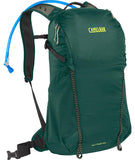 CamelBak Rim Runner X22 Hiking Hydration Backpack with 1.5L Crux Reservoir, Bistro Green