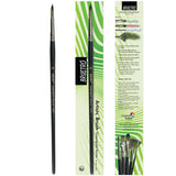 Brustro Artists Greengold Acrylic Brush Round Series 1800 - Size - 24 | Ideal For Oil, Acrylic Painting On Paper, Canvas, Fine A
