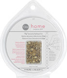 Dritz Home 44287 Smooth Decorative Nailhead Trim, 7/16Inch x 5Yards, Brass (75Piece)