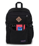 Jansport Main Campus Backpack - Travel, Or Work Bag W 15-Inch Laptop Sleeve And Dual Water Bottle Pockets, Black