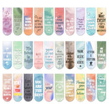 Magnetic 30PCS Cute Magnet Bookmark Clips for Women, Men, Kids & Teachers - Graduation Inspirational Bookmarks
