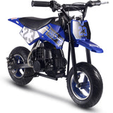 Mototec Db-02 50Cc 2-Stroke Kids Supermoto Gas Dirt Bike Blue -Like New