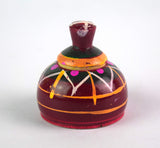 Global Art Beautifully Painted Wooden Vermillion Box Lacquer Painted Handmade Thanks Giving Gifts Decorative Box Unique Gift Fes