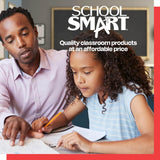 School Smart Take Home Heavy-Duty Folder, Orange, Pack Of 24