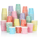 Sawysine 300 Count 3 oz Disposable Small Paper Cups for Bathroom, Mouthwash, Coffee & More Mini Cups for Supermarket, Birthday P