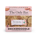 Truvani Plant Based Snack Bars | Snickerdoodle 4 Pack | 5g Protein | USDA Organic and Vegan | The Only Bar | Dairy, Soy, and Glu
