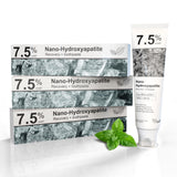 Hydroxyapatite Toothpaste for Advanced Enamel Protection, Fluoride-Free Nano Hydroxyapatite Toothpaste, Gentle and Effective For