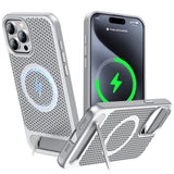 ZHOGTNEG for Magnetic Heat Dissipatio case for iPhone 14 Pro, for MagSafe, Cooling Drop Protection, Adjustable Kickstand case, I