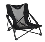 Cascade Mountain Tech Camping Chair - Low Profile Folding Chair for Camping, Beach, Picnic, Barbeques, Sporting Event with Carry