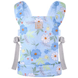 GAGAKU Baby Doll Carrier for Girls Toddlers, Kids Toy Carriers with Adjustable Straps, Reborn Doll Accessories - Blue