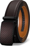 Wildhorn MenS Genuine Leather AutoLock Belt | MicroAdjustable Click Buckle For Perfect Fit | Formal & Casual Wear | Gift Box (