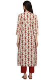 Gosriki Women'S Cotton Kurta (Kur190013-L_Large_White),white,,B07QFHG8PD