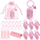 Yinkin 72 Pcs Bulk Christmas Gifts for Coworkers Employee Appreciation Gifts Bulk Thank You Gift Keychains for Staff Stocking(Pi