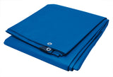 Performance Tool W6009 (10 x 20 ft) Tarp Cover Blue Waterproof Great for Tarpaulin Canopy Tent, Boat, RV Or Pool Cover Performan