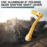 OTOHANS AUTOMOTIVE CNC Aluminum 2 Folding Gear Shifter Shift Lever for Honda XR50 CRF50 XR CRF 50cc 70cc 90cc 110cc 125cc Dirt
