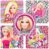 SmileMakers Barbie Pics Stickers Hypoallergenic, Latex Free