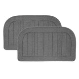 BEQHAUSE 30x18 Inch Kitchen Rug Mats 2pcs, Durable Anti-Slip Absorbent Dirt-Resistant Kitchen Rug Set Pet Mat Machine Washable (