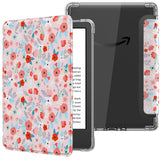 MoKo Case for 6 Kindle (11th Generation-2024/2022 Release), Ultra Clear Soft Flexible Transparent TPU Back Cover Light Shell wit