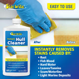 Star Brite Instant Hull Cleaner - Clean Stains & Scum Lines On Boat Hulls Easily & Effortlessly - 32 Oz (081732Ss)