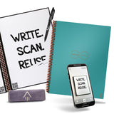 Rocketbook core Reusable Smart Notebook Innovative, EcoFriendly, Digitally connected Notebook with cloud Sharing capabilities 