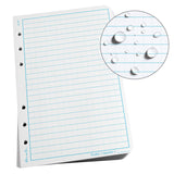 Rite In The Rain Weatherproof Loose Leaf Paper, 4 5/8 X 7, 32# White, Universal Pattern, 100 Sheet Pack (No. 372)