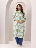 Libas Women'S Cotton Straight Kurtas (29418O_Green_Xxl)
