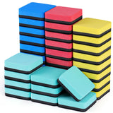 XKDOUS 35 Pack Dry Erase Eraser, Magnetic Whiteboard Eraser Bulk, Small White Board Eraser for Kids, Dry Erase Board Eraser, Min