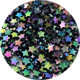 Tingoons 450 PCS Acrylic Star Shape Beads AB Colors Loose Pony Spacer Beads with Hole for Jewelry Making Necklace Earring Key Ch