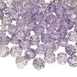 Jmassyang 400 Pieces 4mm Faceted Round Crystal Glass Beads Spacer Beads for Jewelry Making, Bracelets Necklaces Earrings Wind Ch