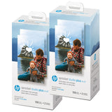 HP Sprocket Studio Plus 4 x 6Photo Paper and Cartridges (Includes 216 Sheets and 4 Cartridges) - Compatible only with HP Spr