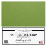 Cardstock Warehouse Pop Tone Gumdrop Green 12 x 12 65 Lb. / 175 Gsm Matte Premium Cardstock Paper 25 Sheets