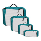 Trip On Go 4 Set Travel Organizer Pouch, Packing Cubes For Travel, Cloth Organizer For Travel, Suitcase Organizer For Travelling