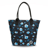 J World New York Lunch Tote Bag Insulated LunchBox for Women & Teen Girls, Night Bloom