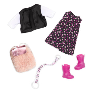 Lori - Mini Doll & Toy Dog - 6-Inch Doll & Puppy - Play Set with Outfit, Animal & Accessories - Playset for Kids - 3 Years + - G