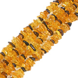 Chips Amber & Cherry Amber Natural Gemstone Freedom Chips Loose Beads 11-12mm for Jewelry Making DIY Handmade Craft 16 inch