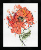 Design Works Crafts Peach Floral, 8 X 10 Counted Cross Stitch Kit, Multi-Colour