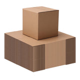 CRUGLA 40 Packs 5x5x5 Shipping Boxes for Small Business, Corrugated Cardboard Boxes Bulk for Shipping Packing Mailing