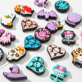 BERMRO 20pcs Halloween Silicone Focal Beads Random Focal Beads Bulk for Bead Pens Jewelry Bracelet Making DIY Crafts Project Sup