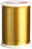 Superior Threads Tire Silk #50 3-Ply 50-Weight High Sheen Silk Embroidery Quilting Sewing Thread - 109 Yard Spool (#074 Mustard)