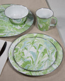 Golden Rabbit Enamelware Medium Tray