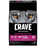 CRAVE Grain Free High Protein Adult Dry Dog Food with Lamb, 22 lb. Bag