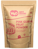 WAY 4 ORGANIC W4O Pink Guava Fruit Powder 1 lb (16 Oz), Air Dried Fresh Whole Fruit Herbal Powder (1 Pound(16 Ounces))