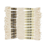 DMC 6-Strand Embroidery Cotton Floss - Ecru - 12/Pkg