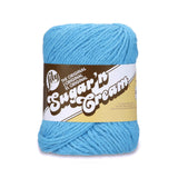 Lily Sugar N Cream The Original Solid Yarn, 2.5oz, Medium 4 Gauge, 100% Cotton Hot Blue Machine Wash & Dry