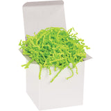 Aviditi Crinkle Cut Paper Shred Filler, Lime, (1 Case of 10 Lbs.) for Gift Wrapping, Holidays, Craft DIYs, Basket Filling and D