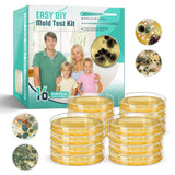 Mold Test Kit for Home Detection: 16 Simple DIY Science Kits for Fastly Testing Home Surfaces & Air Quality Detector & HVAC Moni
