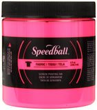 Speedball Fabric Screen Printing Ink, 8Ounce, Fluorescent Hot Pink